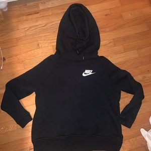 Medium Black Nike Turtleneck Sweatshirt